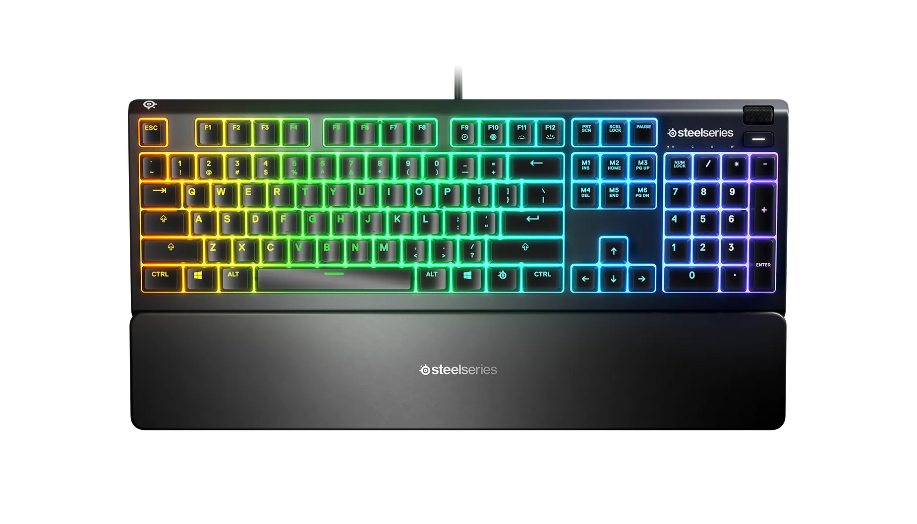 SteelSeries賽睿Apex 3有線電競鍵盤-中文