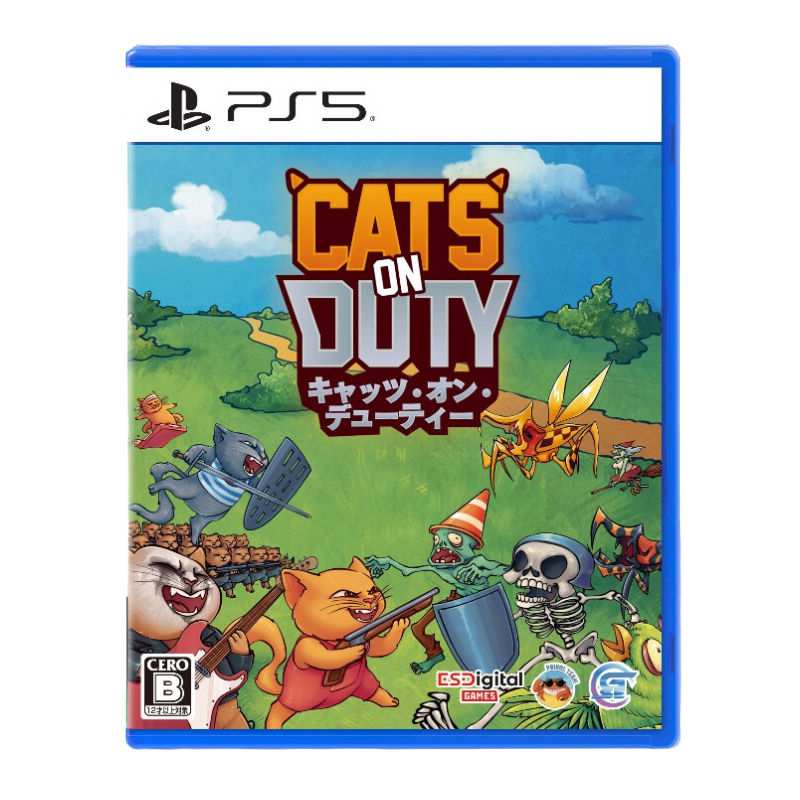 PS5 Cats On Duty 喵喵大戰死剩種