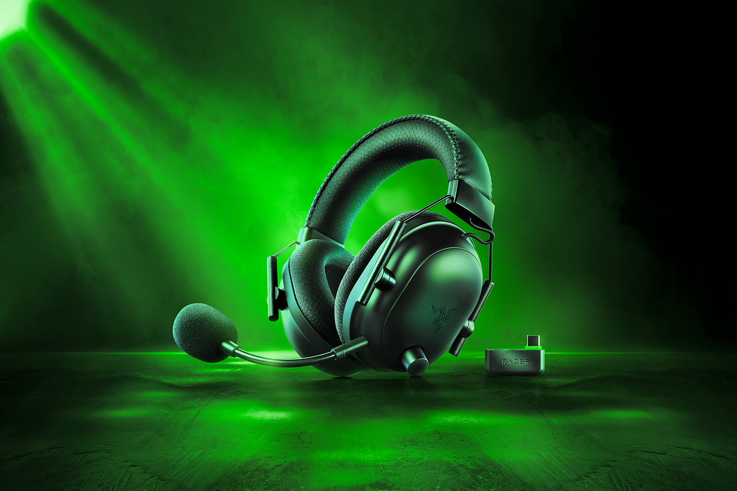 Razer BlackShark V2 Pro 頭戴無線雙模電競耳機-白 Xbox授權版