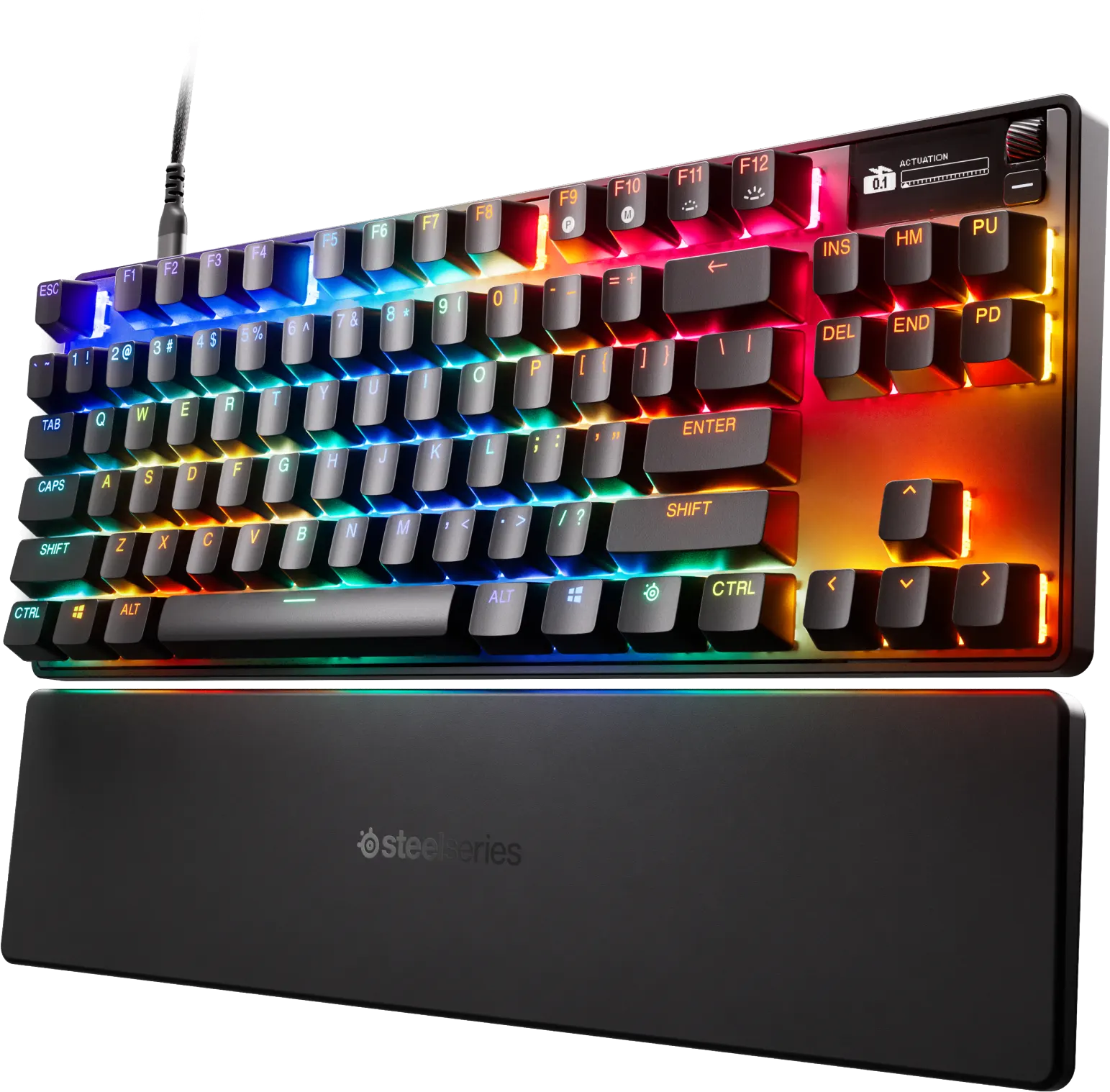SteelSeries賽睿Apex Pro TKL Gen 3有線電競鍵盤-英文