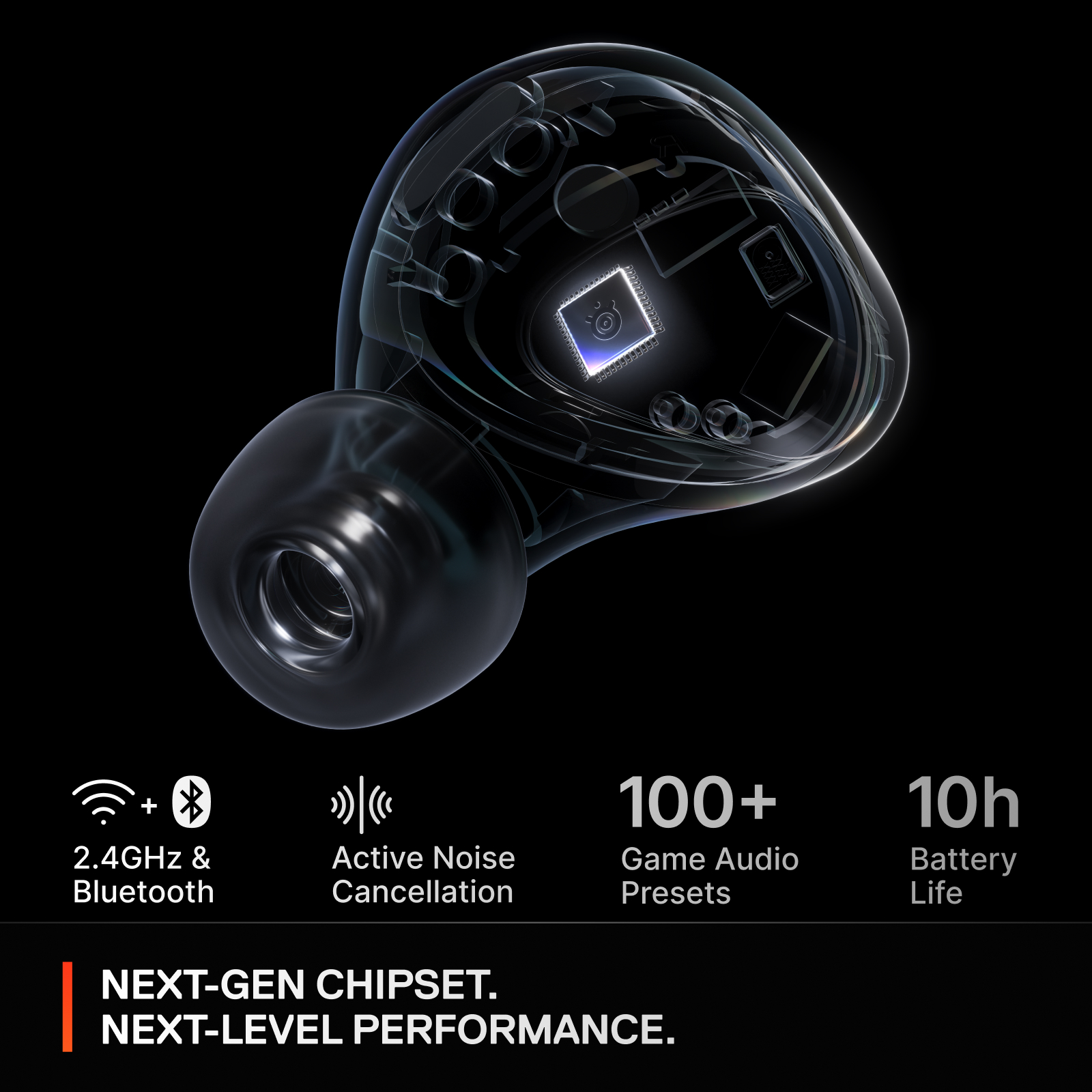 SteelSeries賽睿Arctis GameBuds真無線遊戲耳機