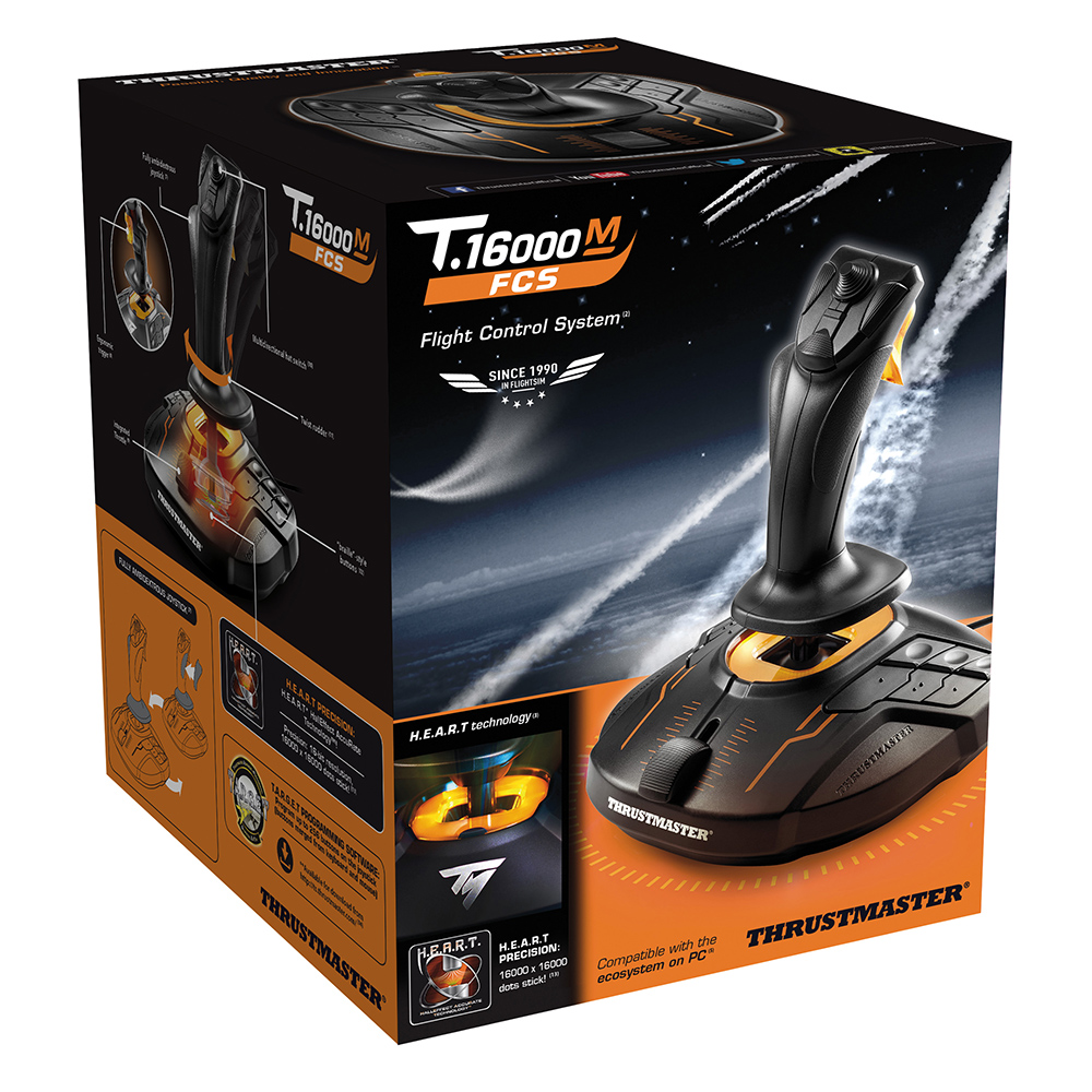 THRUSTMASTER T16000M FCS 飛行搖桿