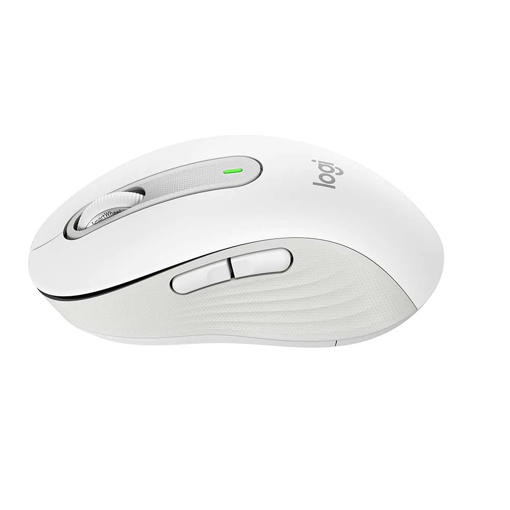 Logitech羅技 M650 多工靜音 無線滑鼠 - 白