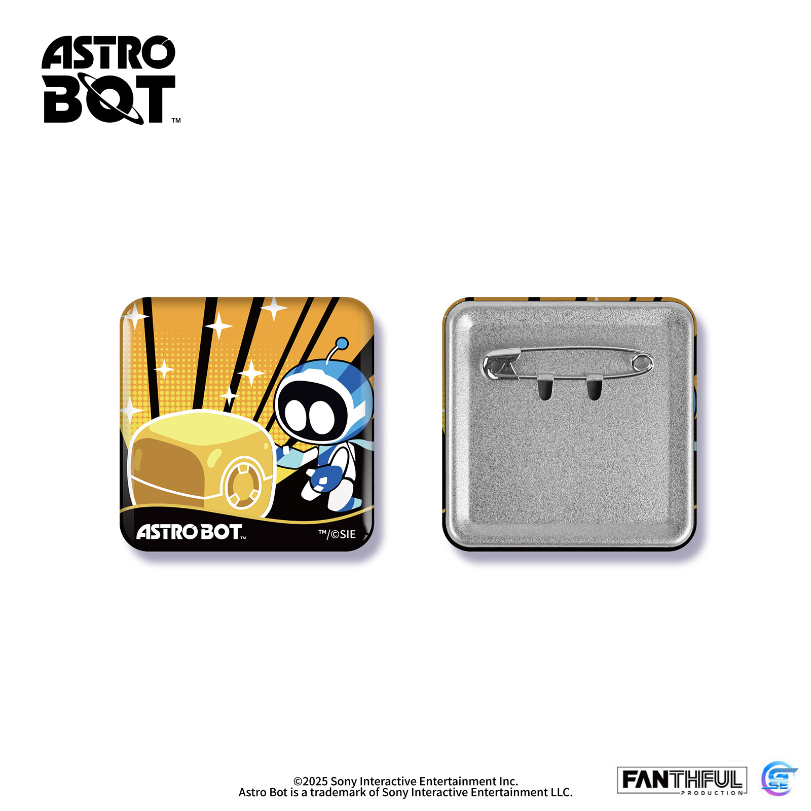 Astro Bot 宇宙機器人 馬口鐵徽章套裝 (6個/套) (預購 5.30 發售)