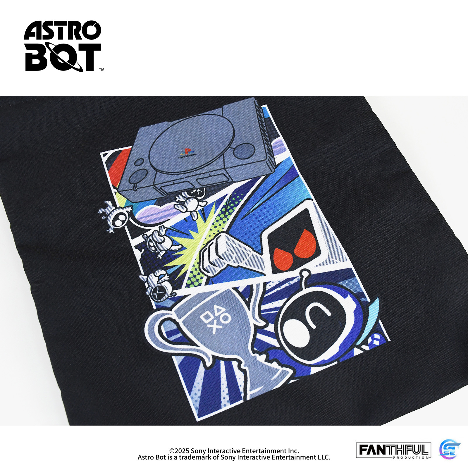 Astro Bot 宇宙機器人 帆布包 (預購 5.30 發售)