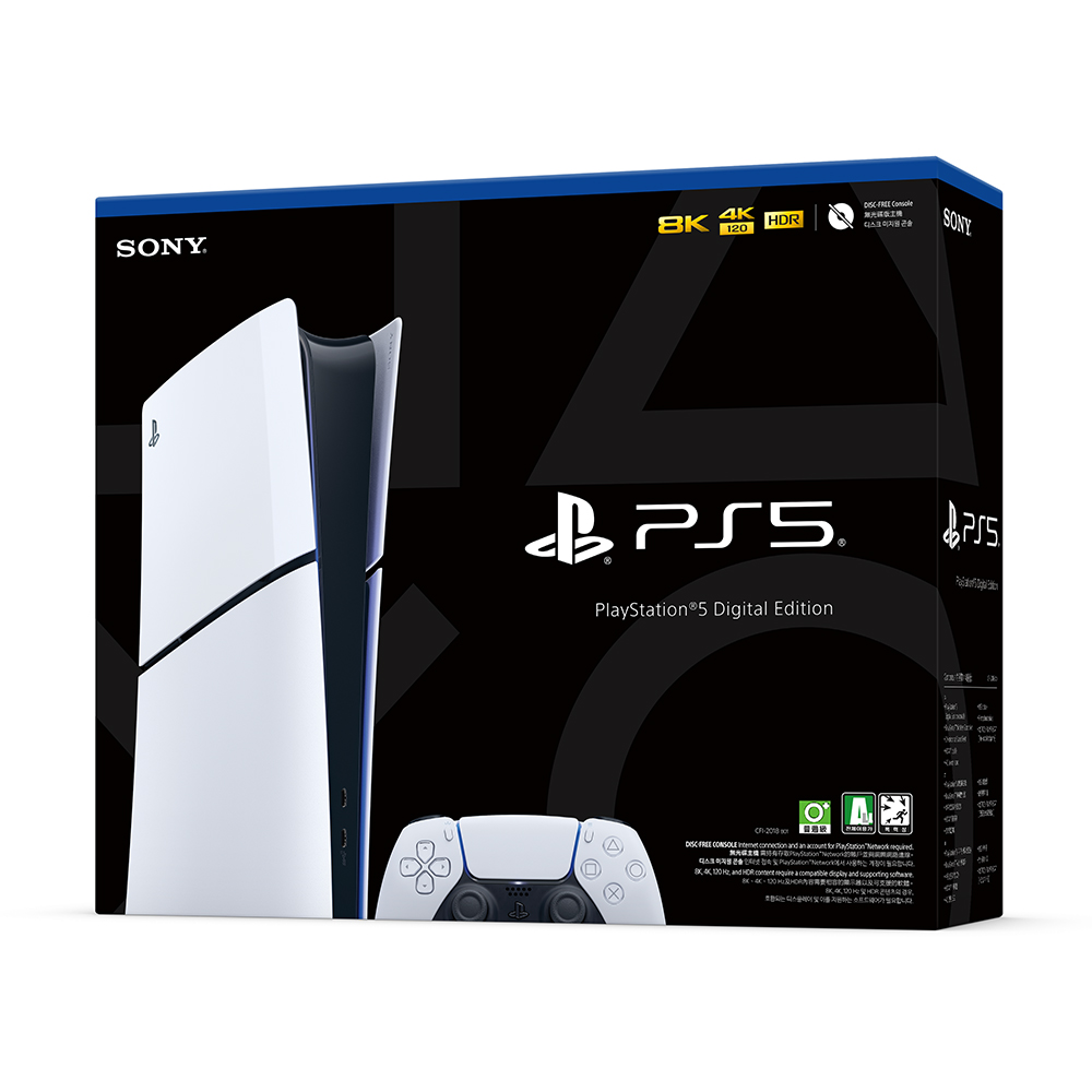 PlayStation®5 Slim 薄型 數位版主機 (CFI-2018B01)