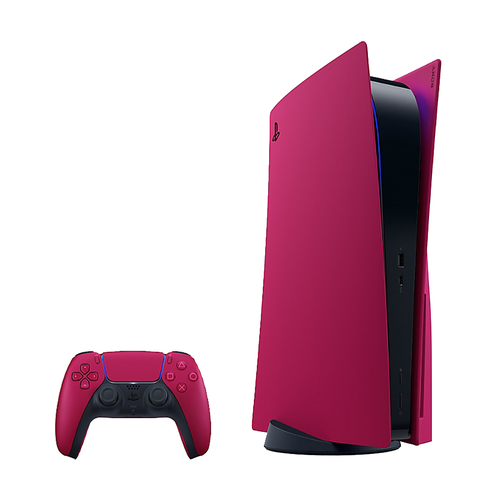 PlayStation 5 光碟版主機護蓋星塵紅|宏碁遊戲官方線上商店