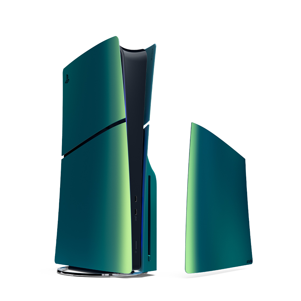 PlayStation 5 主機護蓋 - 閃耀青-閃耀系列