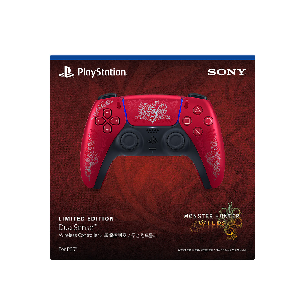 DualSense無線控制器 Monster Hunter Wilds 限量版
