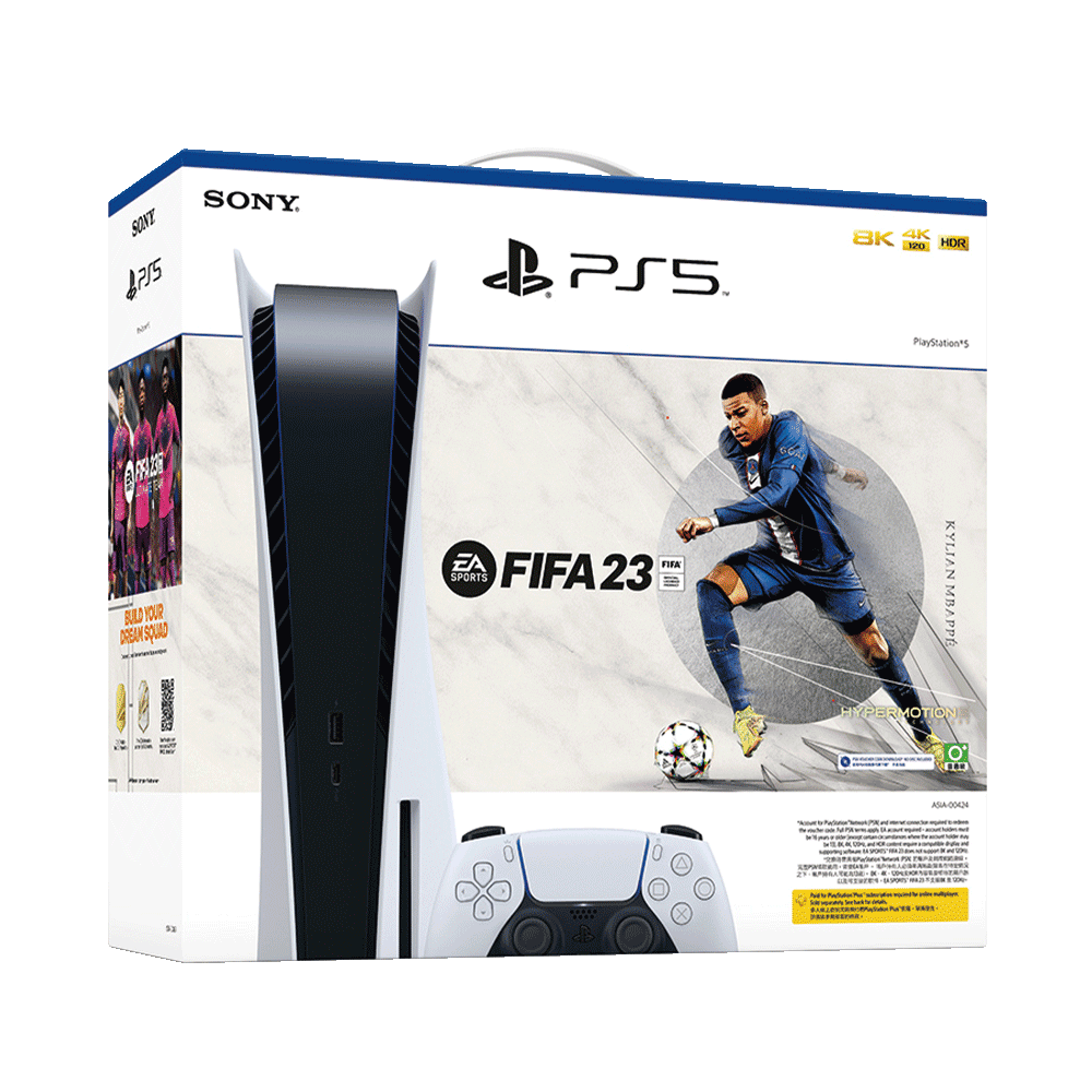 PlayStation®5 Console – EA SPORTS FIFA 23 同捆組|宏碁遊戲官方線上商店
