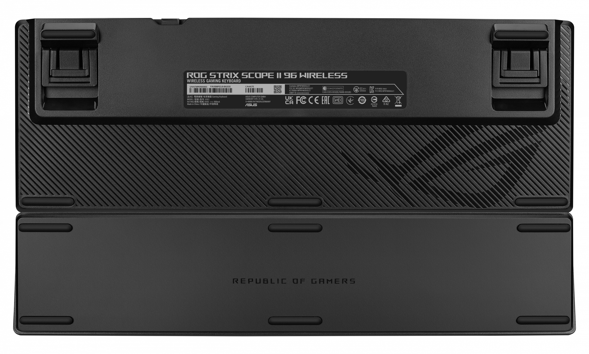 華碩ROG Scope II 96無線電競鍵盤-雪軸