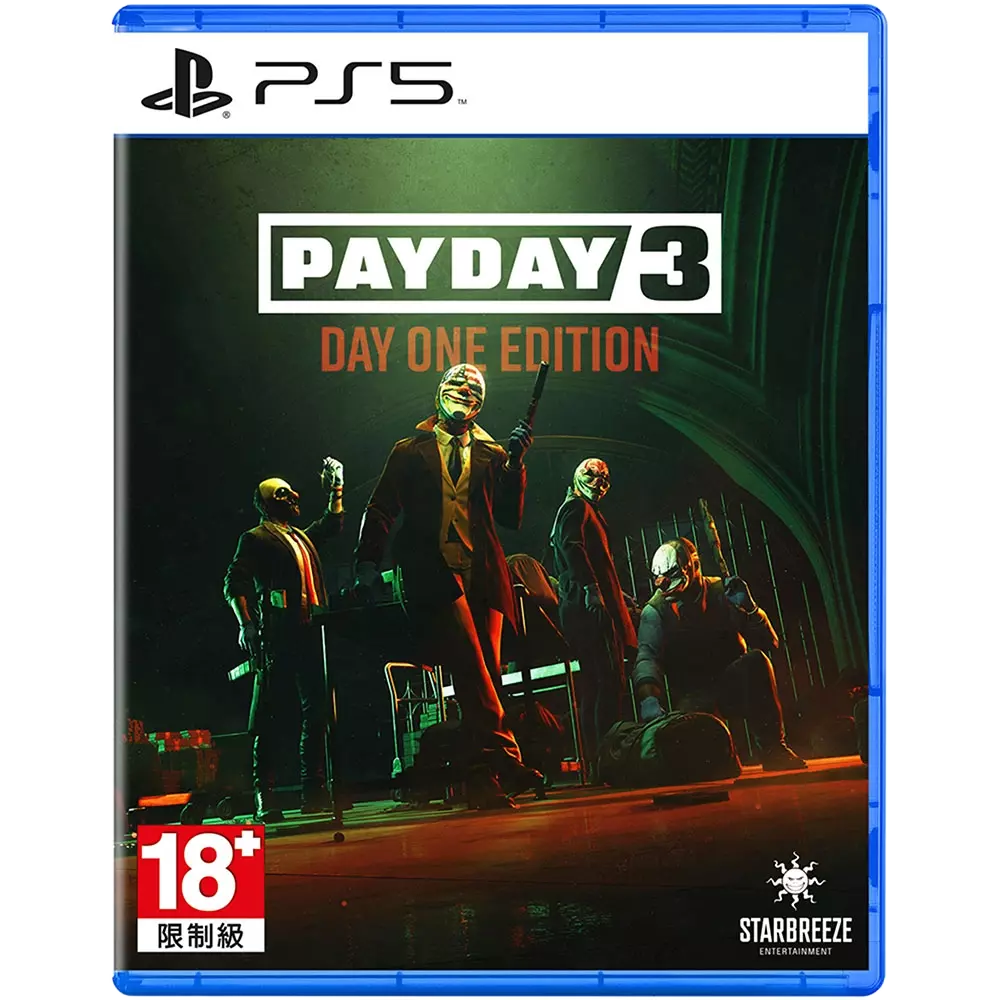 PS5 PAYDAY3 劫薪日3 中文版